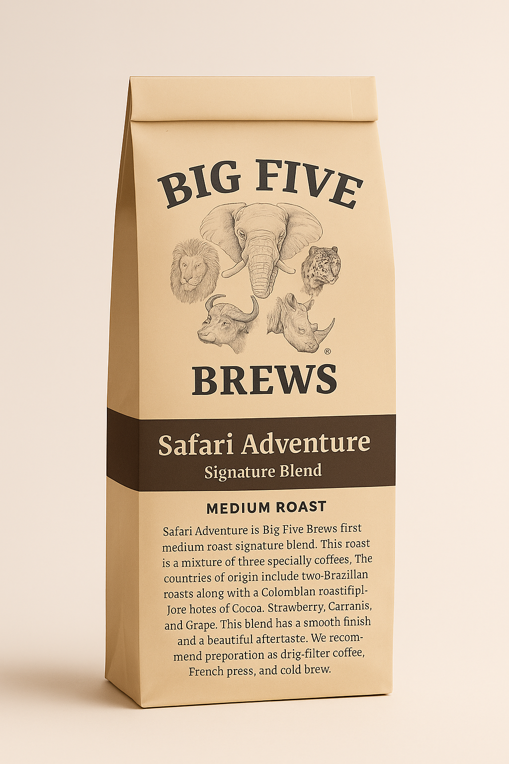 Safari Adventure Medium Roast, Ground
